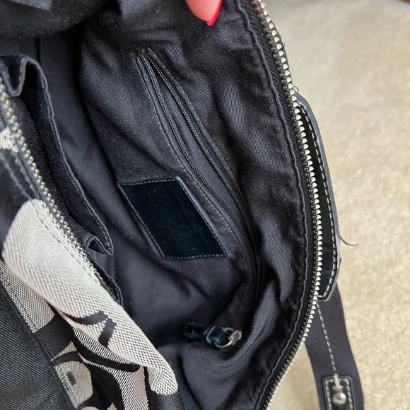 Coach Black Purse - Picture 6 of 8